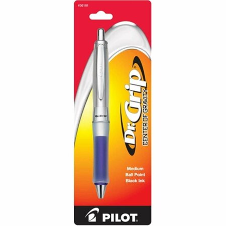 PILOT Pilot Corp. Of America  Dr. Grip Center of Gravity Ballpoint Retractable Pen, Black Ink, Medium PI31210